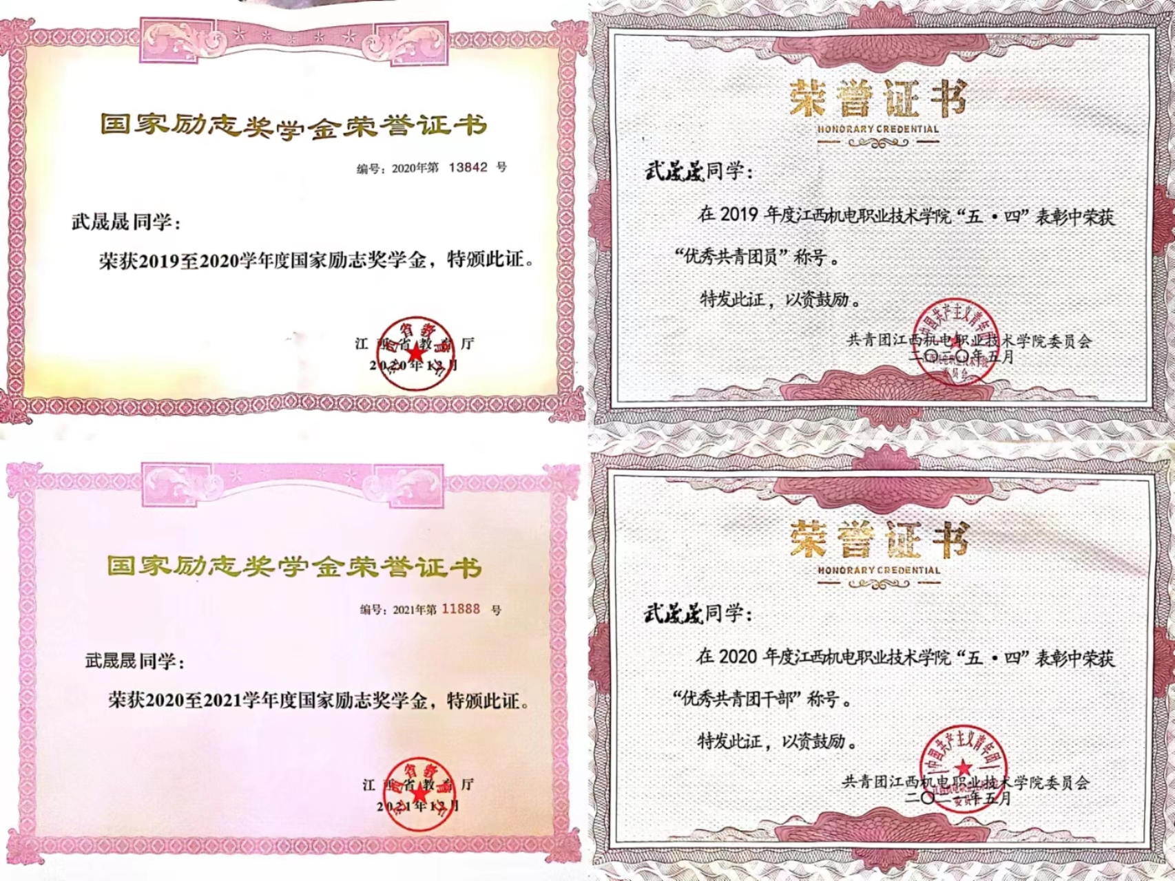 【向遠(yuǎn)學(xué)子】優(yōu)秀校友風(fēng)采展示之(五)武晟晟