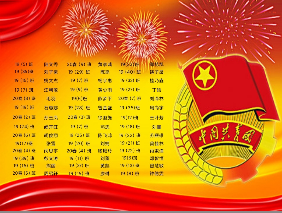 南昌向遠(yuǎn)軌道技術(shù)學(xué)校開(kāi)展紀(jì)念“一二·九”運(yùn)動(dòng)85周年活動(dòng)暨2020年下半年新團(tuán)員入團(tuán)宣誓儀式