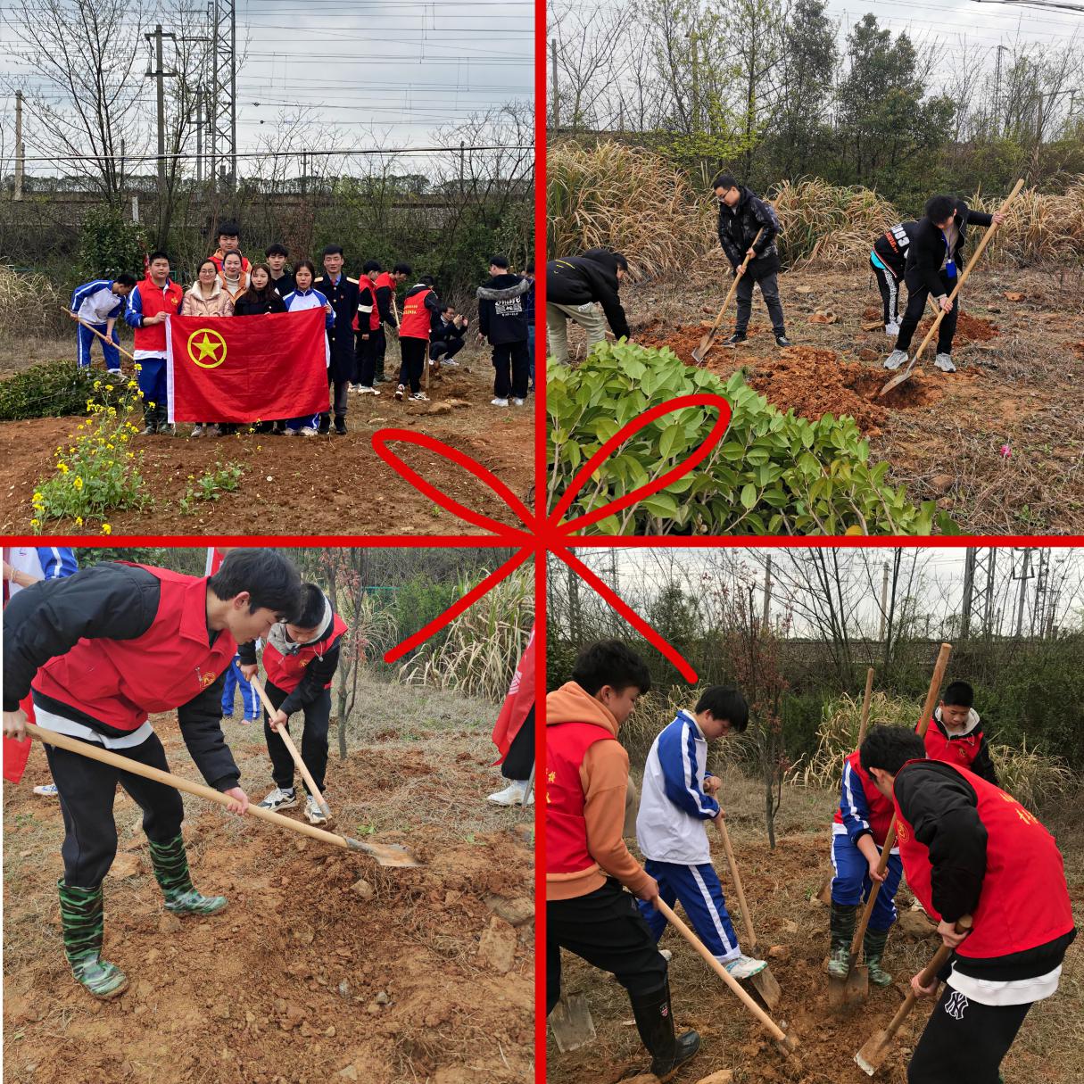 南昌向遠(yuǎn)軌道技術(shù)學(xué)校助力植樹節(jié)，彰顯向遠(yuǎn)力量