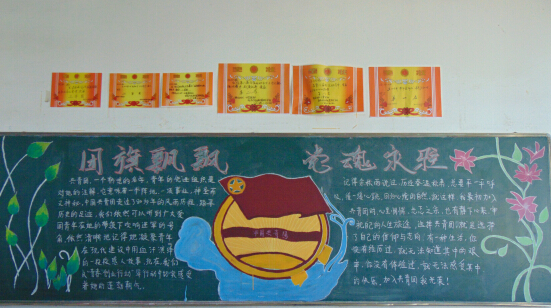 南昌向遠軌道技術學校舉辦“我是團員，我光榮”黑板報評比活動
