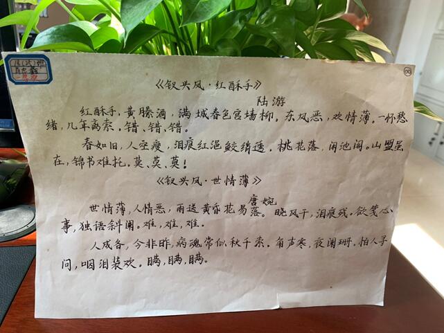 南昌向遠軌道技術(shù)學(xué)校順利舉辦學(xué)生硬筆書法大賽